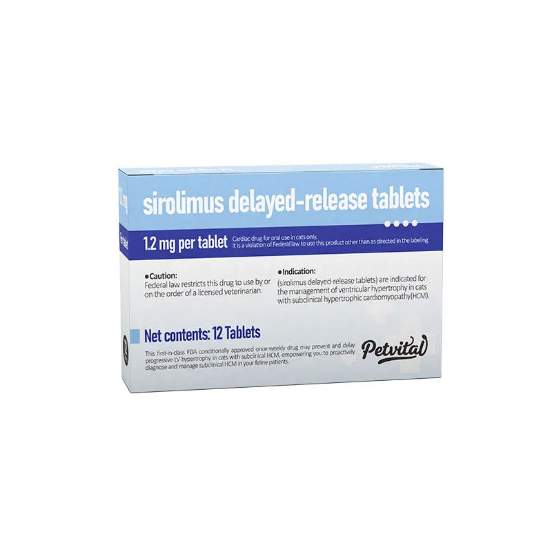 Rapamycin (Sirolimus) Delayed-release Tablets, HCM in Cats Treatment